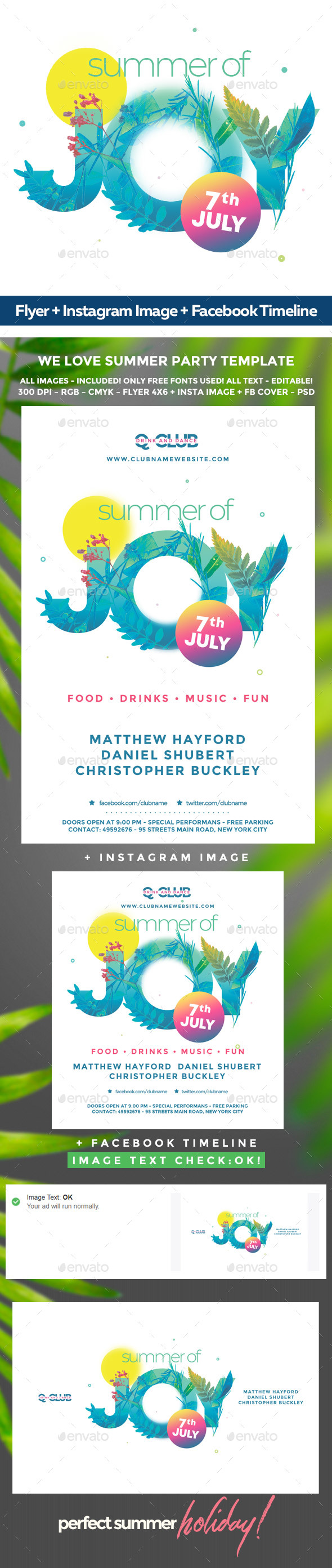 Summer Flyer - Events Flyers