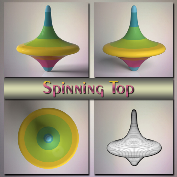 Spinning Top - 3Docean 21675646