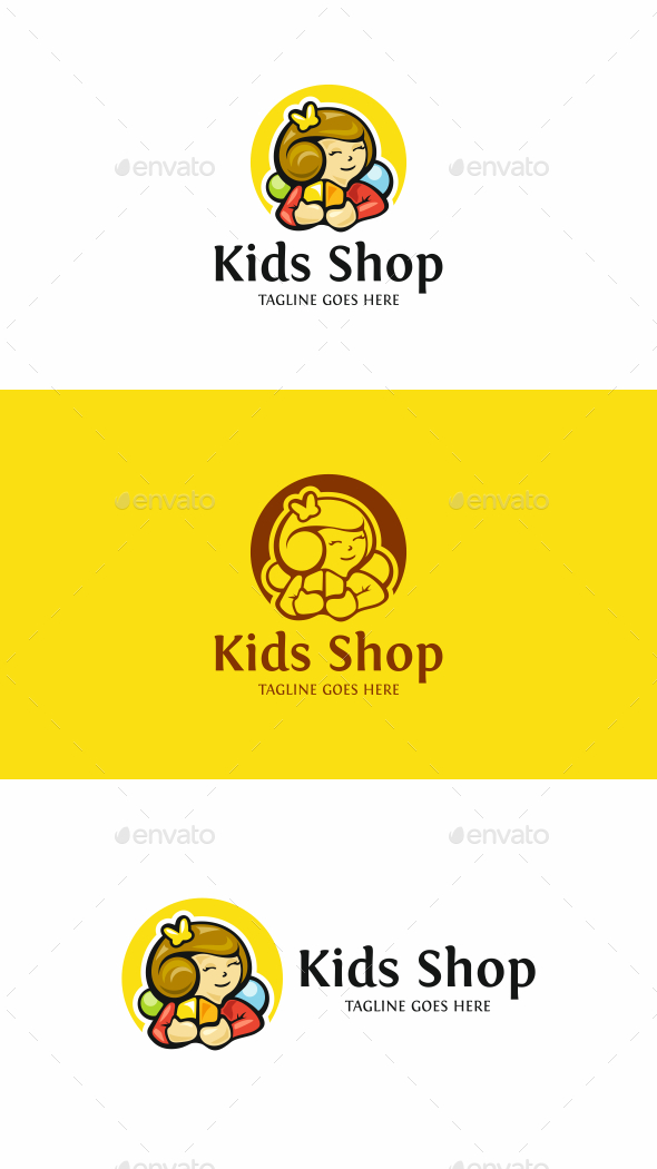 Kids Toy Logo - Humans Logo Templates