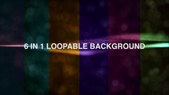 6 in 1 Loopable Abstract Background