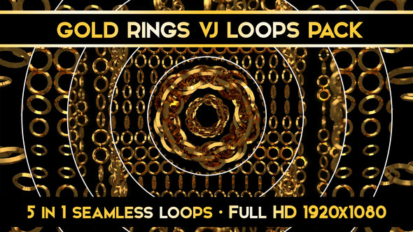 Gold Ring Visual Loops Pack