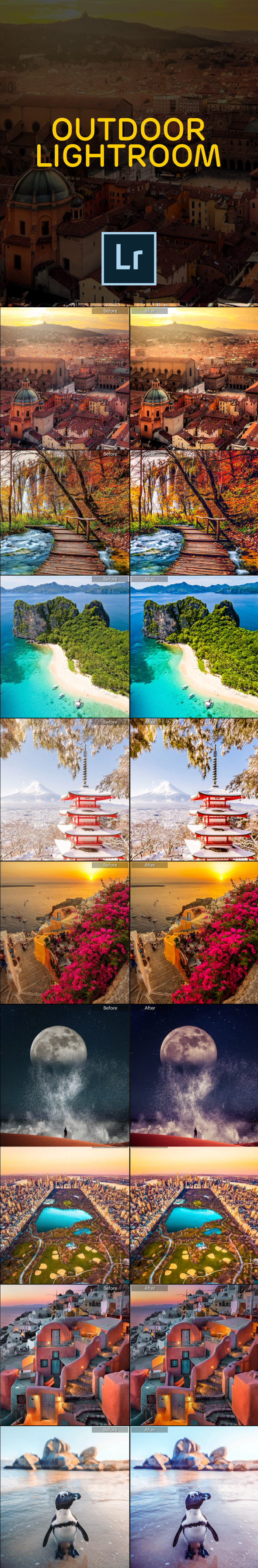 14 Landscape Lightroom Presets - Landscape Lightroom Presets