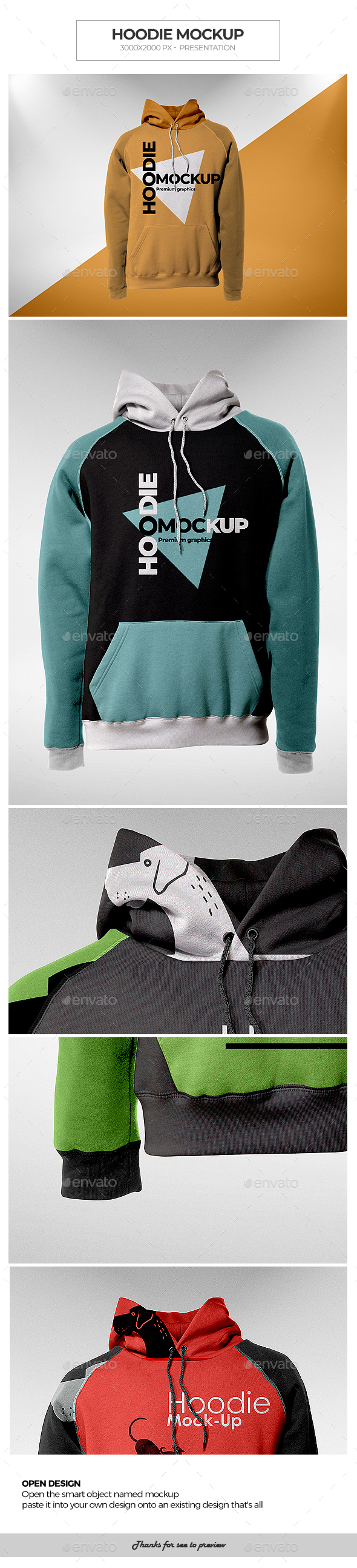 Hoodie Mock-up - T-shirts Apparel