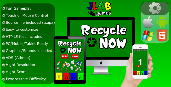 Recycle Now - CodeCanyon 21677717