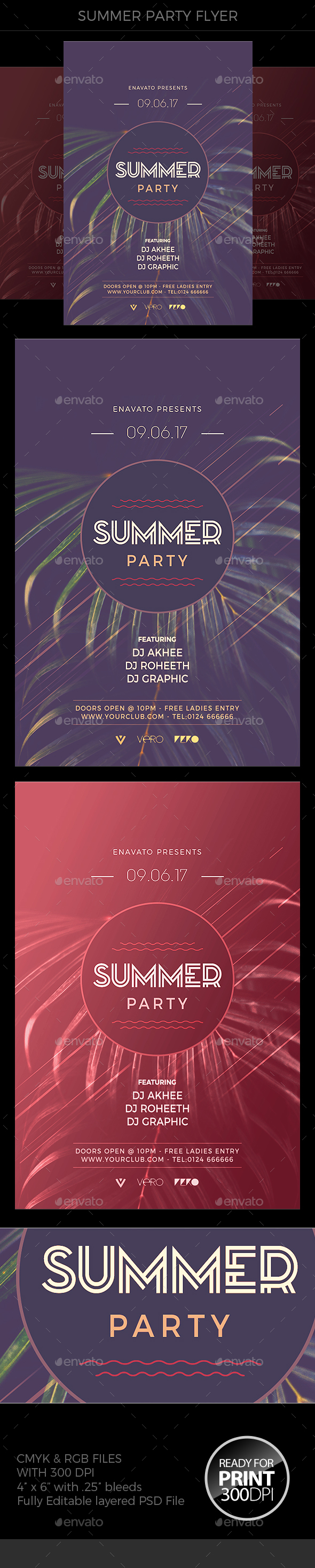 Summer Party - Clubs & Parties Events