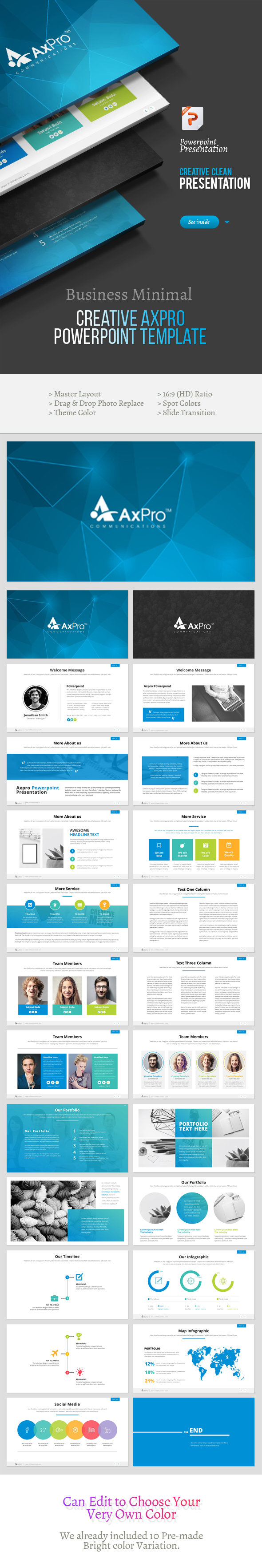 Creative Axpro Powerpoint Template 2 - Creative PowerPoint Templates