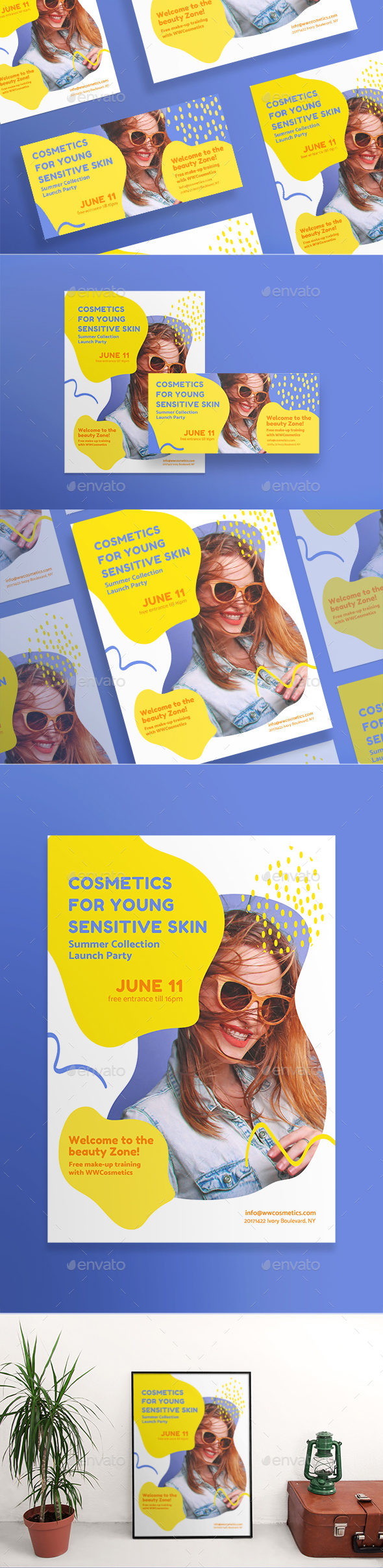 Cosmetics For Your Skin Flyers - Miscellaneous Events