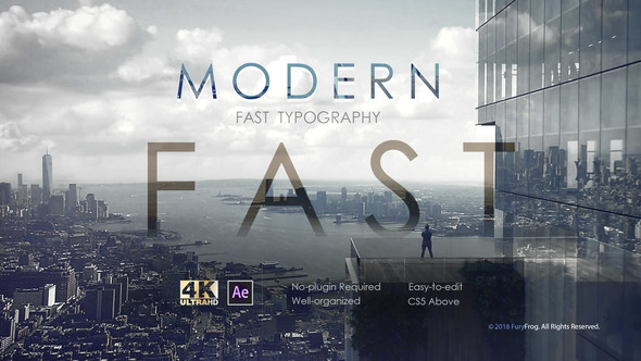 Modern Fast Typography