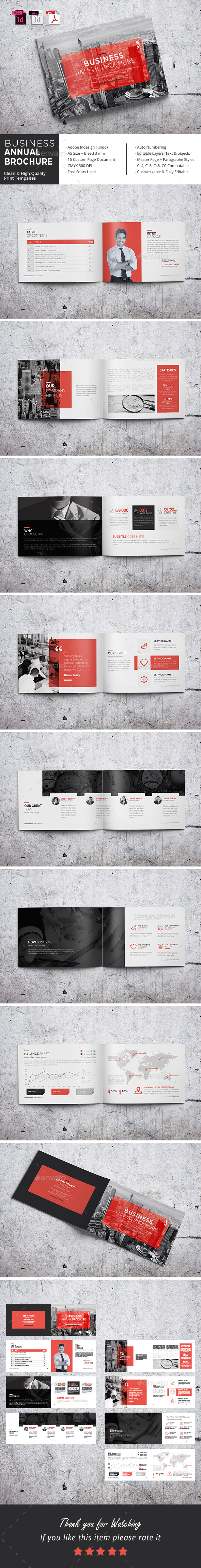 Business Annual Brochure - Corporate Brochures