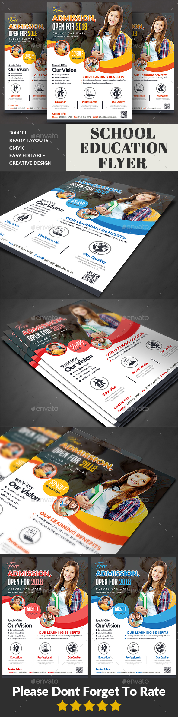 School Flyer - Corporate Flyers