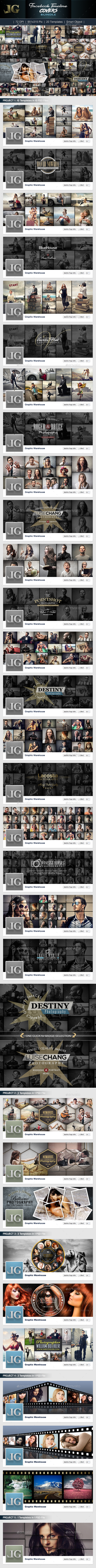 Facebook Timeline Cover Bundle - Facebook Timeline Covers Social Media