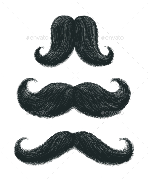 Comic Mustache Set - Miscellaneous Vectors