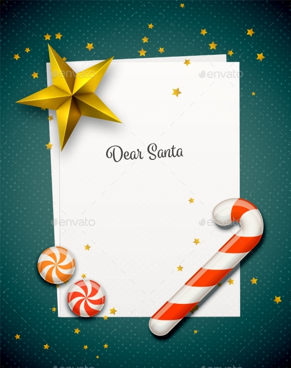 Santa Claus Letter - Christmas Seasons/Holidays