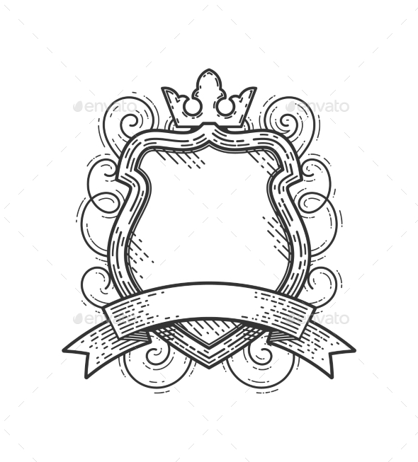 Old Style Shield - Miscellaneous Vectors