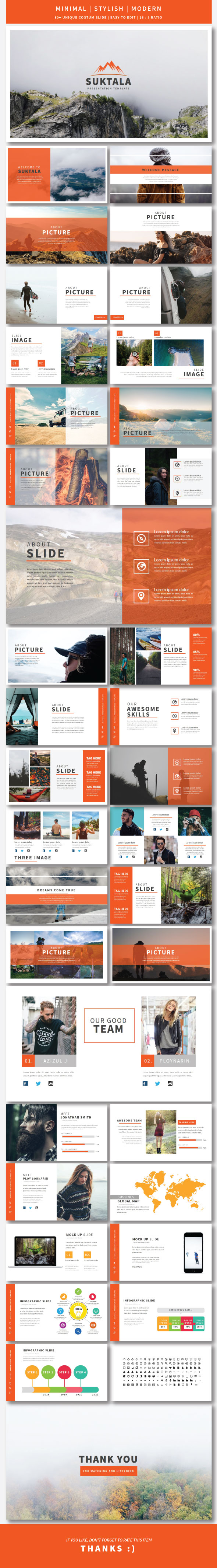 Suktala Keynote Template - Nature Keynote Templates