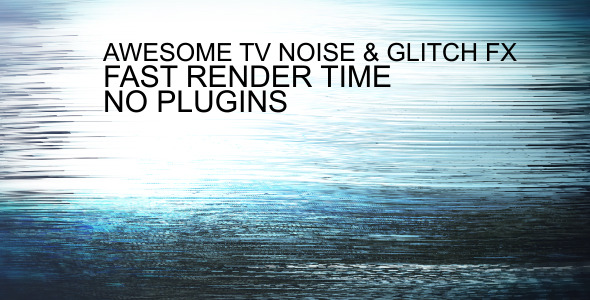 Glitch & noise media FX