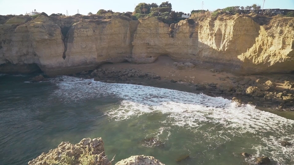 Algarve Coast Near Albufeira, Portugal