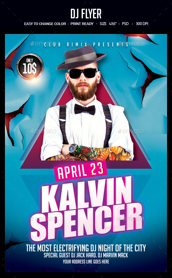Dj Flyer - Clubs & Parties Events