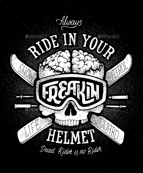 Helmet Safety Propaganda - Miscellaneous Vectors