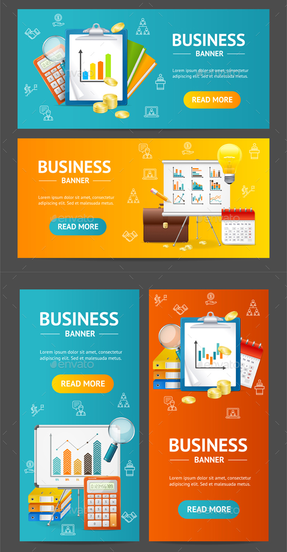 Business Banner Set - Concepts Business