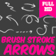 Brush Stroke Arrows - VideoHive Item for Sale