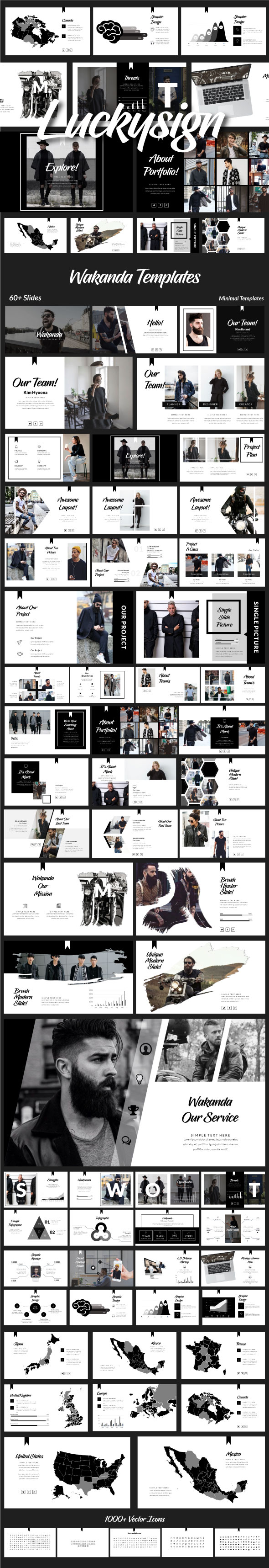 Wakanda - Presentation Templates - Business PowerPoint Templates