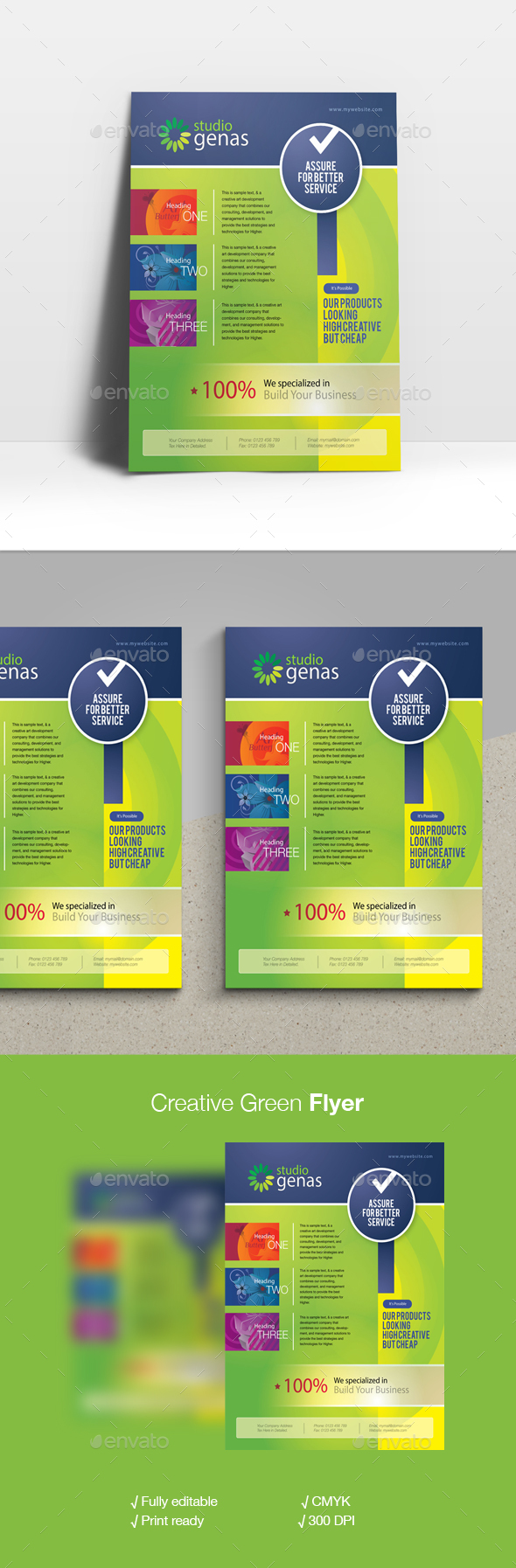 Creative Green Flyer - Corporate Flyers