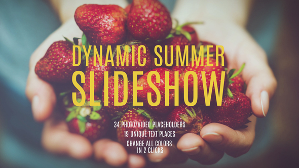 Dynamic Summer Slideshow