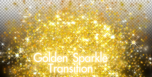 Golden Sparkle Transition