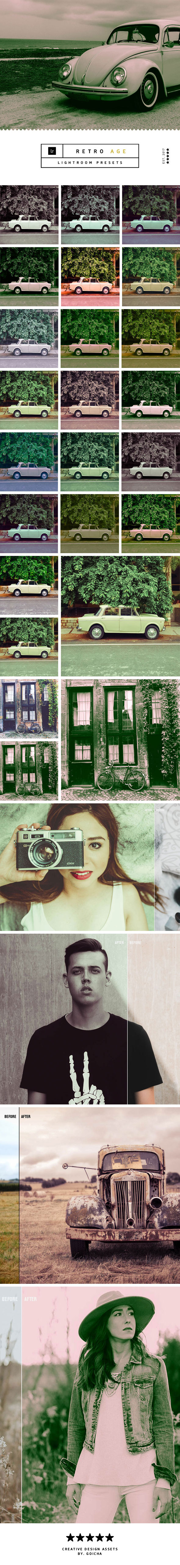 Retro Age Lightroom Presets - Lightroom Presets Add-ons