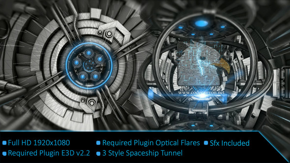 Spaceship Tunnel Logo
