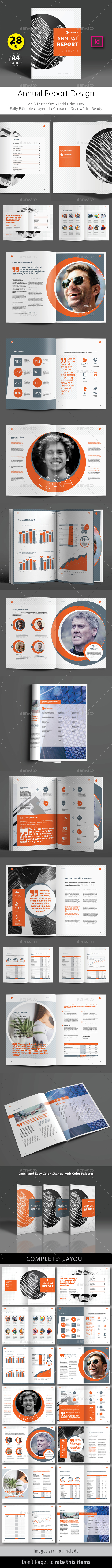 Annual Report Design Template V.9 - Corporate Brochures