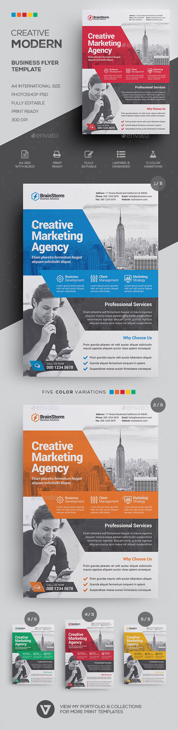 Corporate Flyer Template - Corporate Flyers