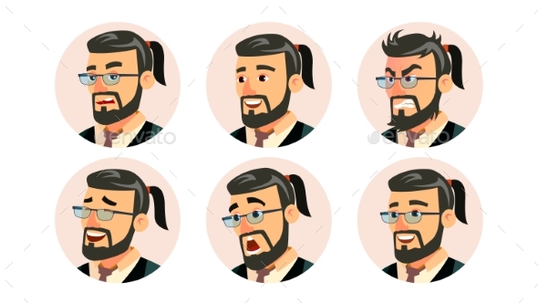 Boss CEO Character Business People Avatar Vector - People Characters