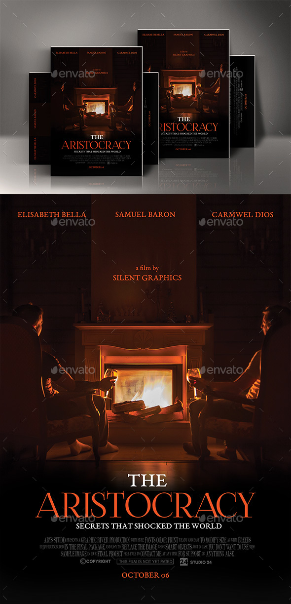 The Aristocracy Movie Poster Template - Miscellaneous Events