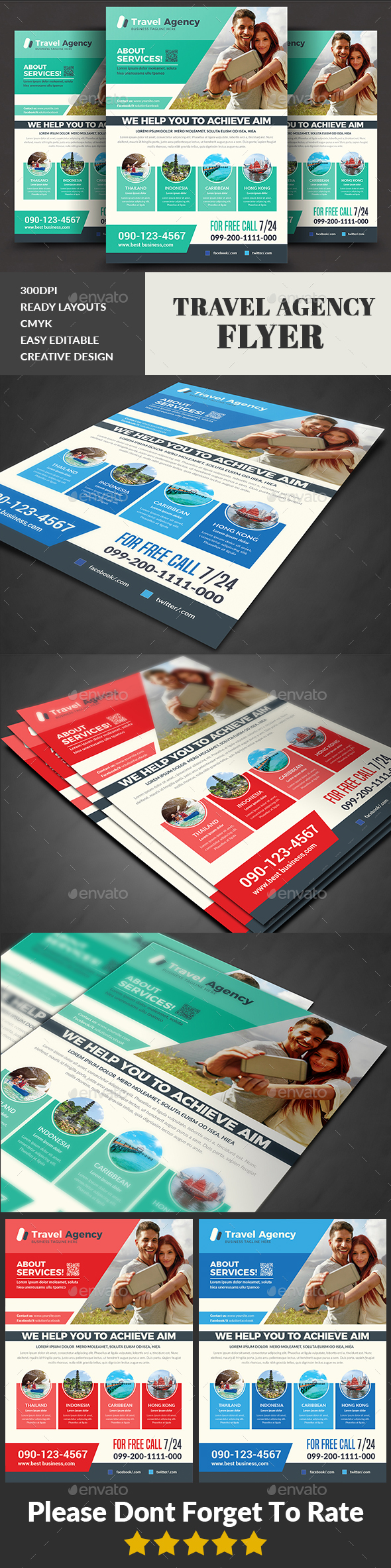 Travel Agency Flyer - Corporate Flyers