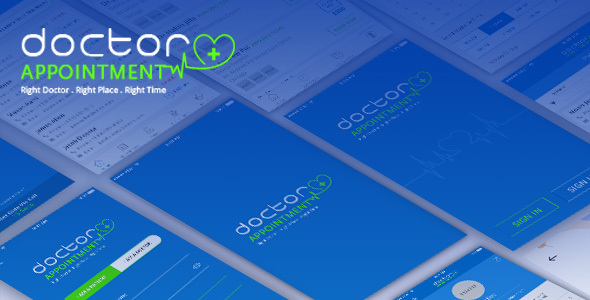 Doctor Appointment App - ThemeForest 20717849