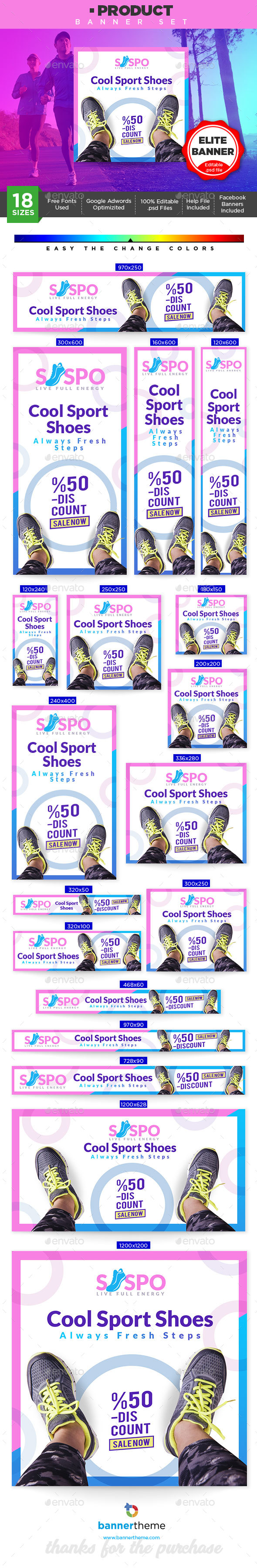 Product Banner - Banners & Ads Web Elements