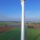 Aerial View on Wind Power, Turbine - VideoHive Item for Sale