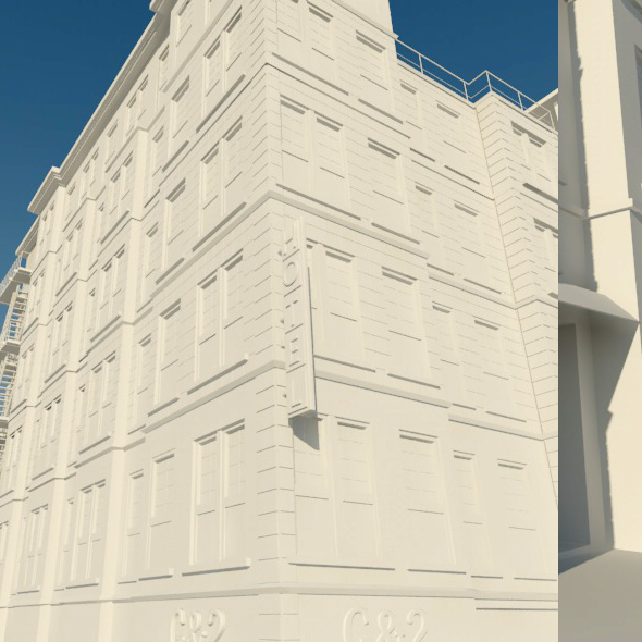 Building high details - 3DOcean Item for Sale