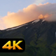 Mount Taranaki and Clouds at Sunset - VideoHive Item for Sale