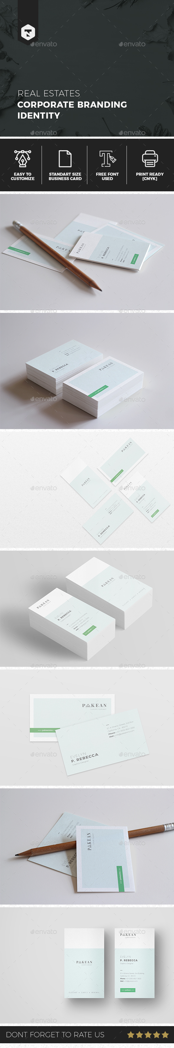 Minimalist Business Card Vol. 02 - Business Cards Print Templates