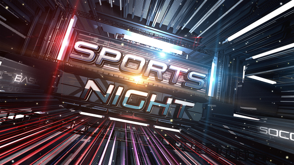 Sports Night Broadcast - VideoHive 19329099