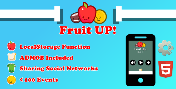 Fruit Up! - CodeCanyon 21699947