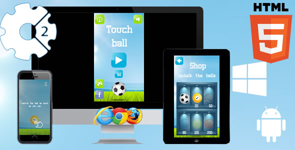Touch Ball Game - Barang CodeCanyon untuk Dijual