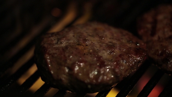 Burger Cooking Food, Meat, Barbecue, Grill, Hamburger, Burger, Bbq, Beef,