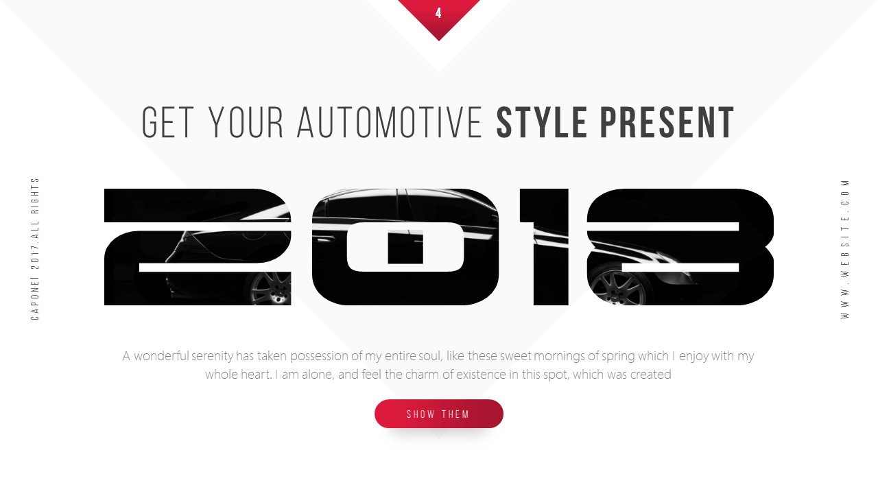 Capone Automotive Keynote Presentation Template, Presentation Templates