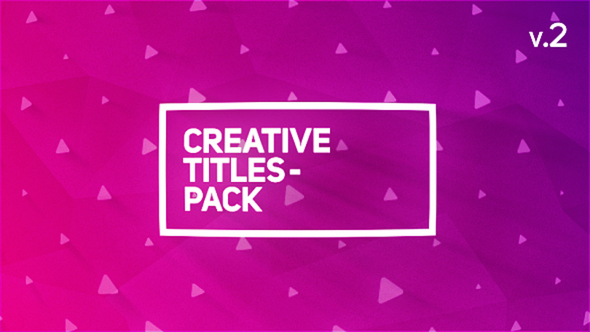 Creative Titles Package