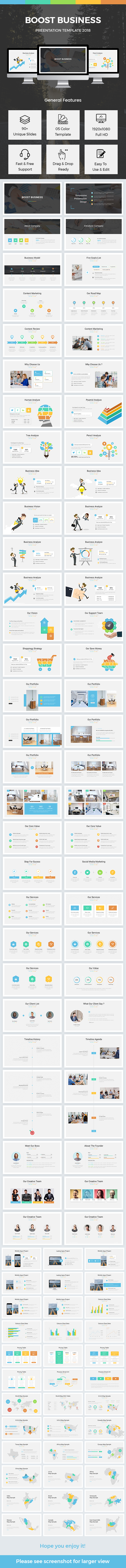 Boost Business Powerpoint Template 2018 - Business PowerPoint Templates