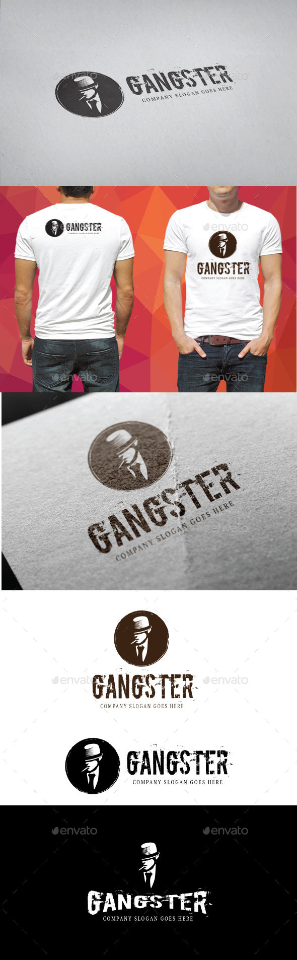 Gangster Logo - Objects Logo Templates